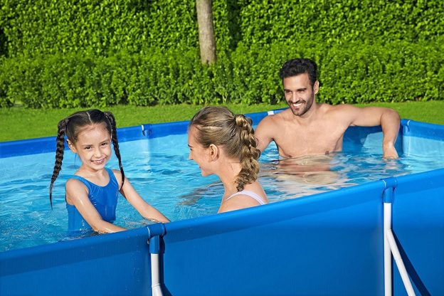 Bestway Steel Pro Deluxe Splash Frame Pool