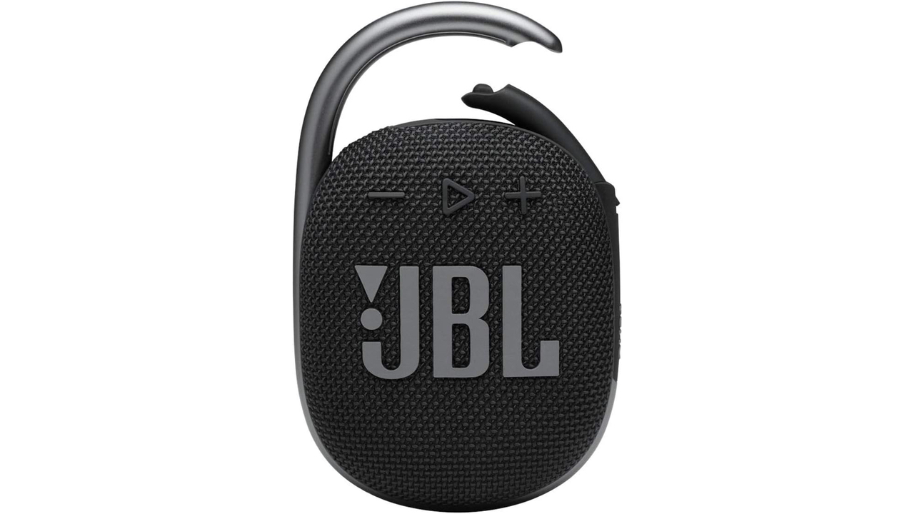 JBL Clip 4 JBLCLIP4BLKAM Bluetooth Speaker - Hero