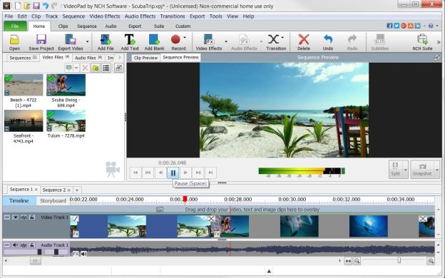 VideoPad Video Editor