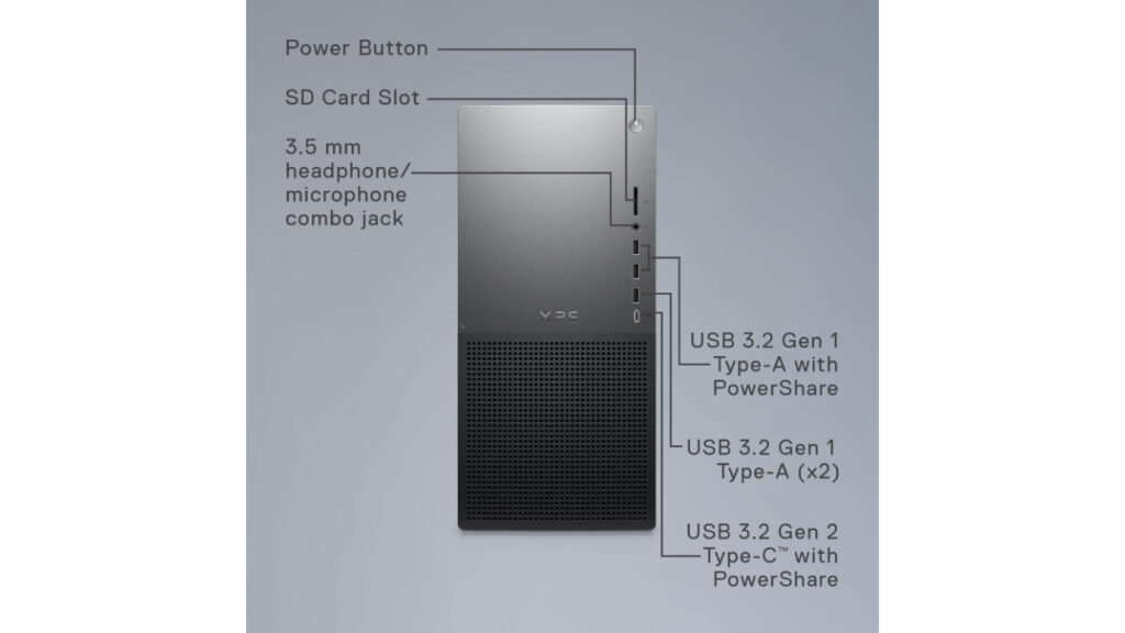 Dell XPS 8960 XPS8960-7950BLK-PUS Desktop Computer