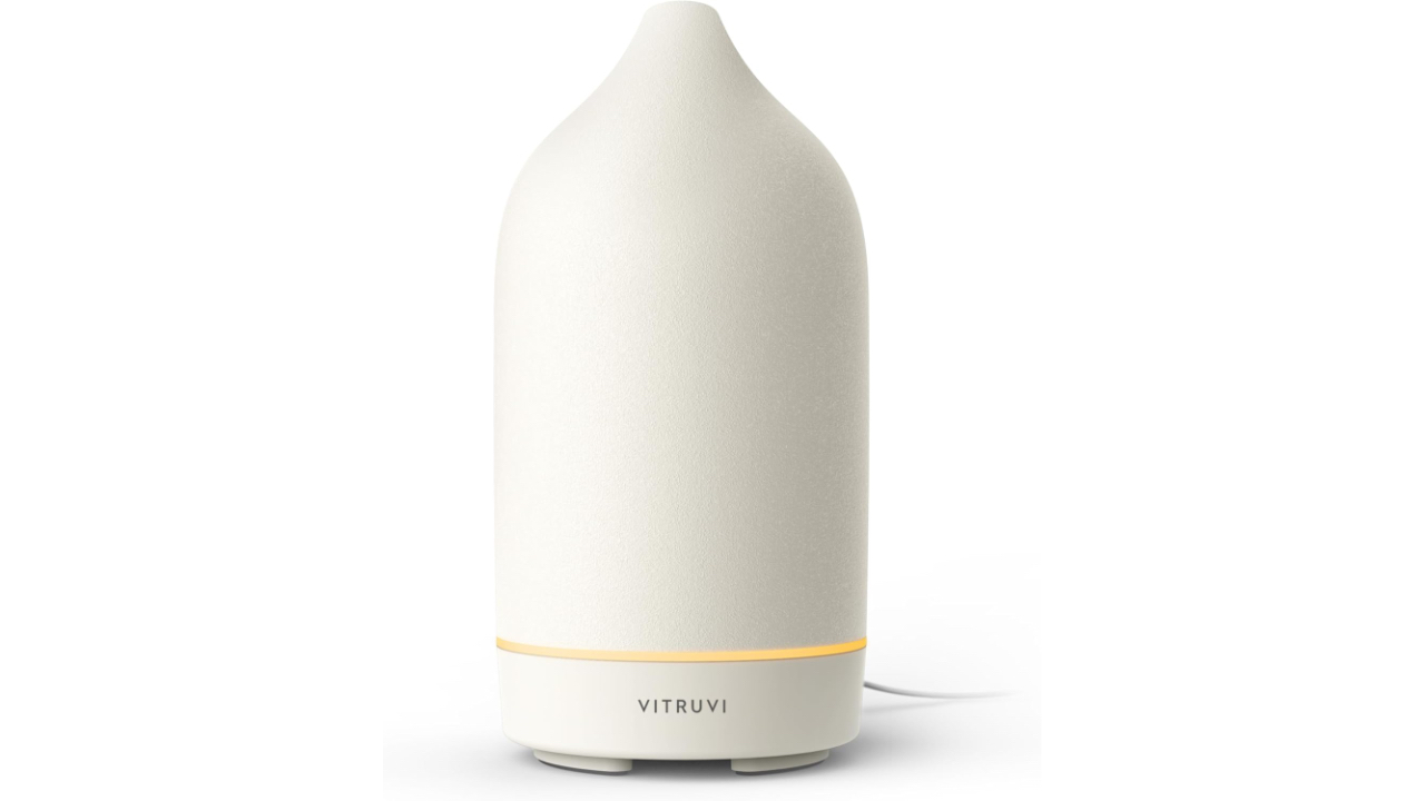 Vitruvi Stone Essential Oil Diffuser - Hero