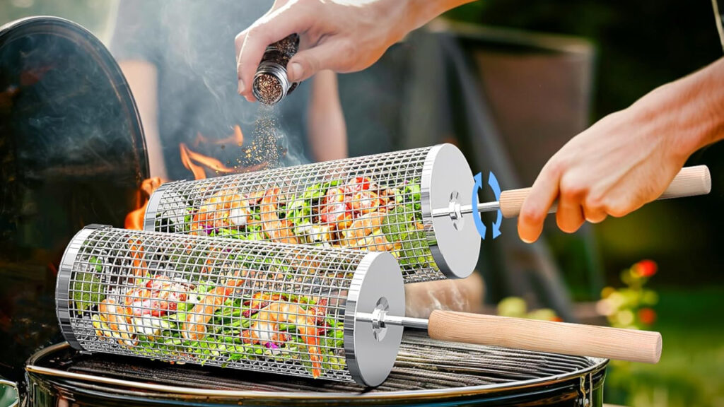 Ivtivfu Nesting Grill Baskets