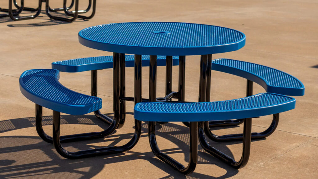 Coated Outdoor Furniture Picnic Table